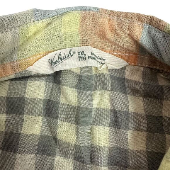 Woolrich Women's XXL Roll Tab Sleeve Shirt Conundrum Convertible Multicolor - Picture 4 of 11